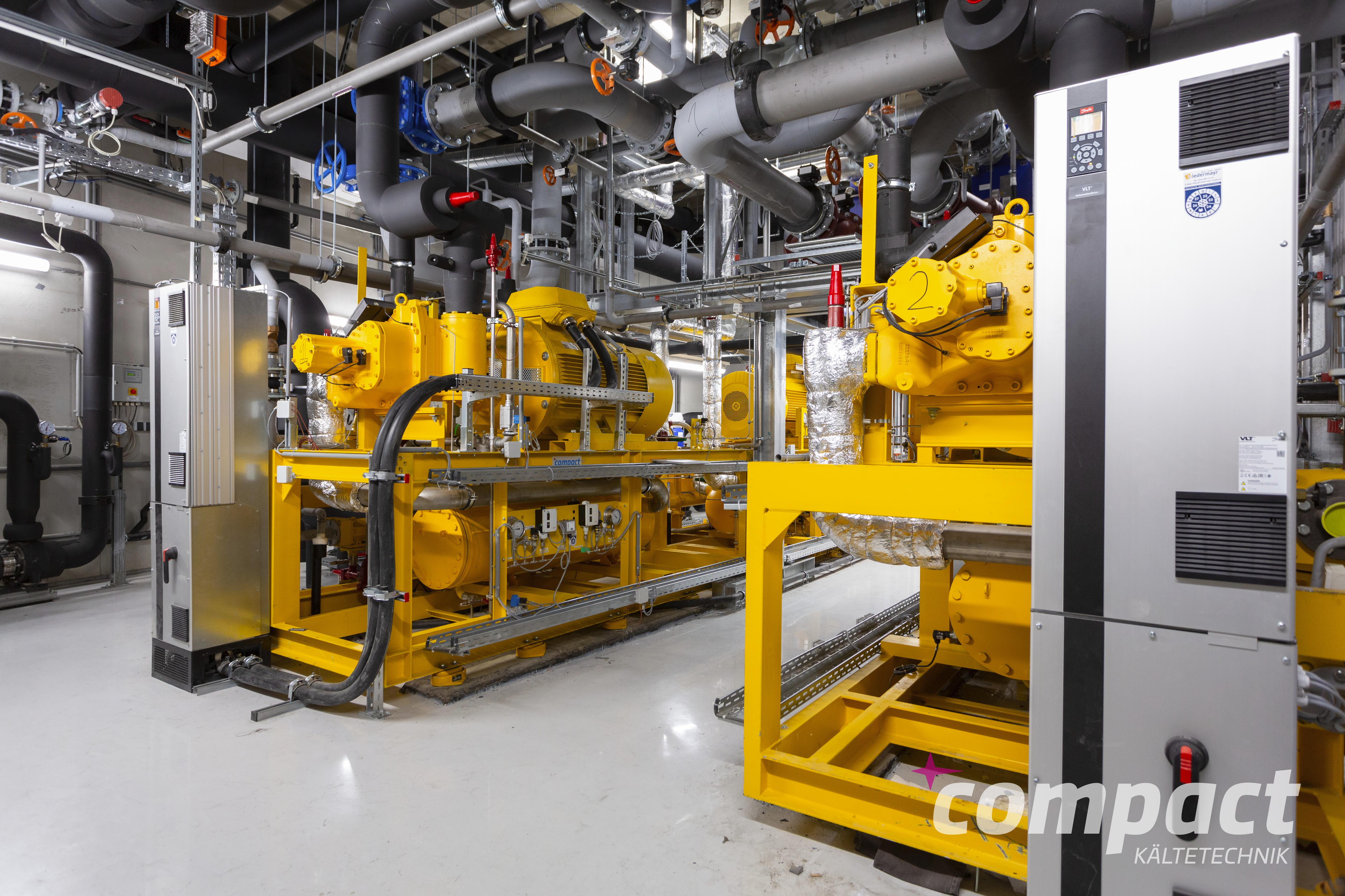 Ammoniak Kaltwasseranwendung 4.500 kW Kälteleistung